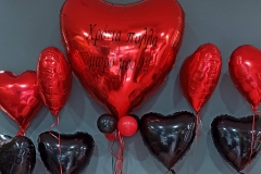 Μπαλόνια Foil Καρδιές