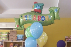 Μπουκέτο με μπαλόνι banner