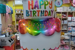 Μεγάλο μπαλόνι Τούρτα Happy Birthdasy Air Loonz